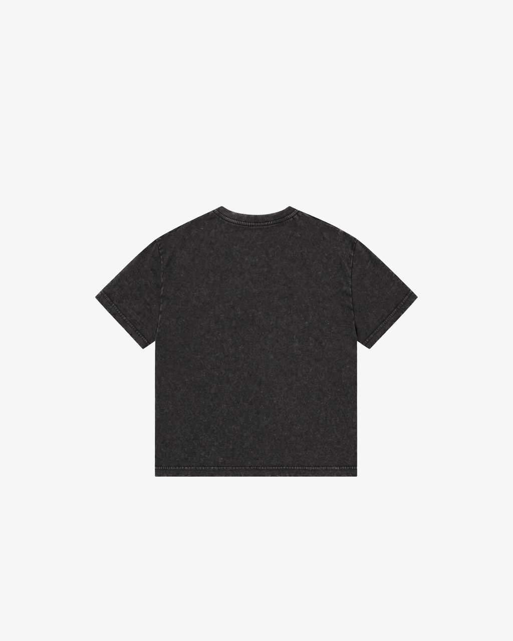Women's Vintage Washed Cropped Tee — Third Shot UK pickleball & padel tee - back view