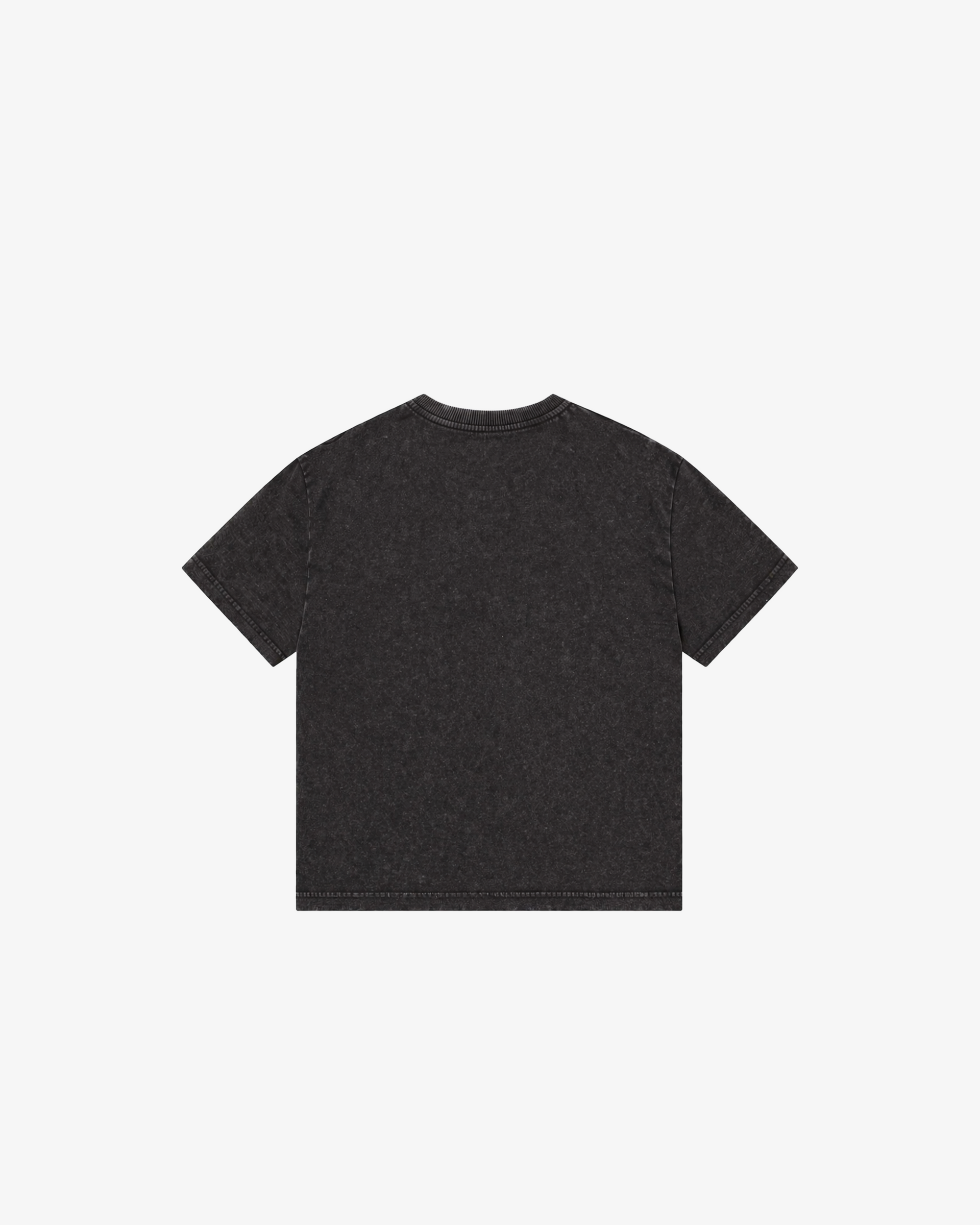 Women's Vintage Washed Cropped Tee — Third Shot UK pickleball & padel tee - back view