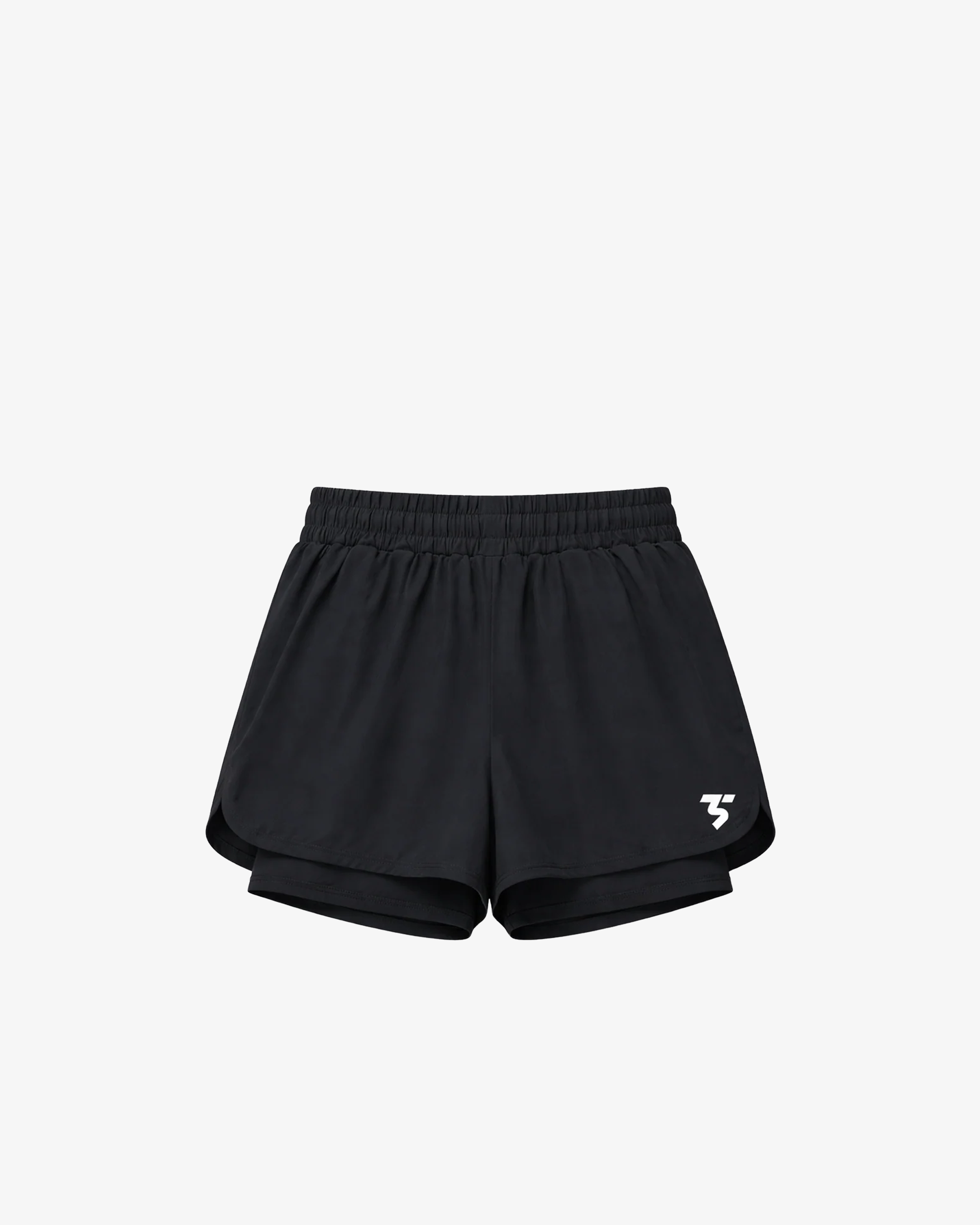 Third Shot Women's Double-layer Sports Shorts — padel & pickleball shorts
