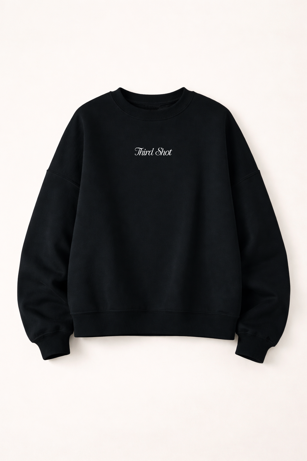 Relaxed women’s cotton modal crewneck