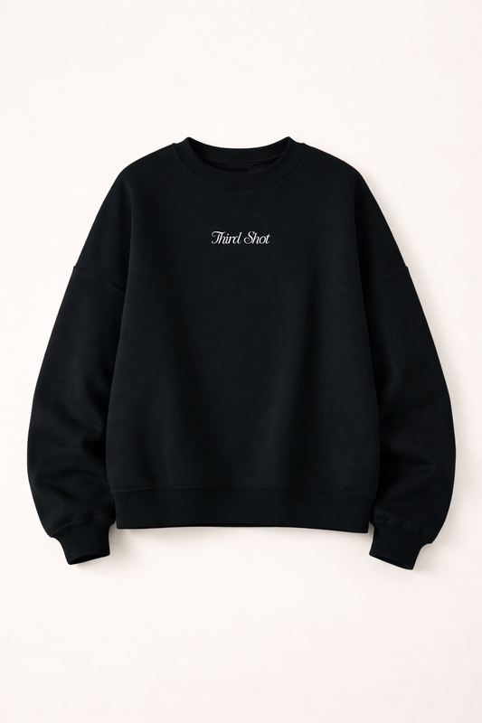 Relaxed women’s cotton modal crewneck