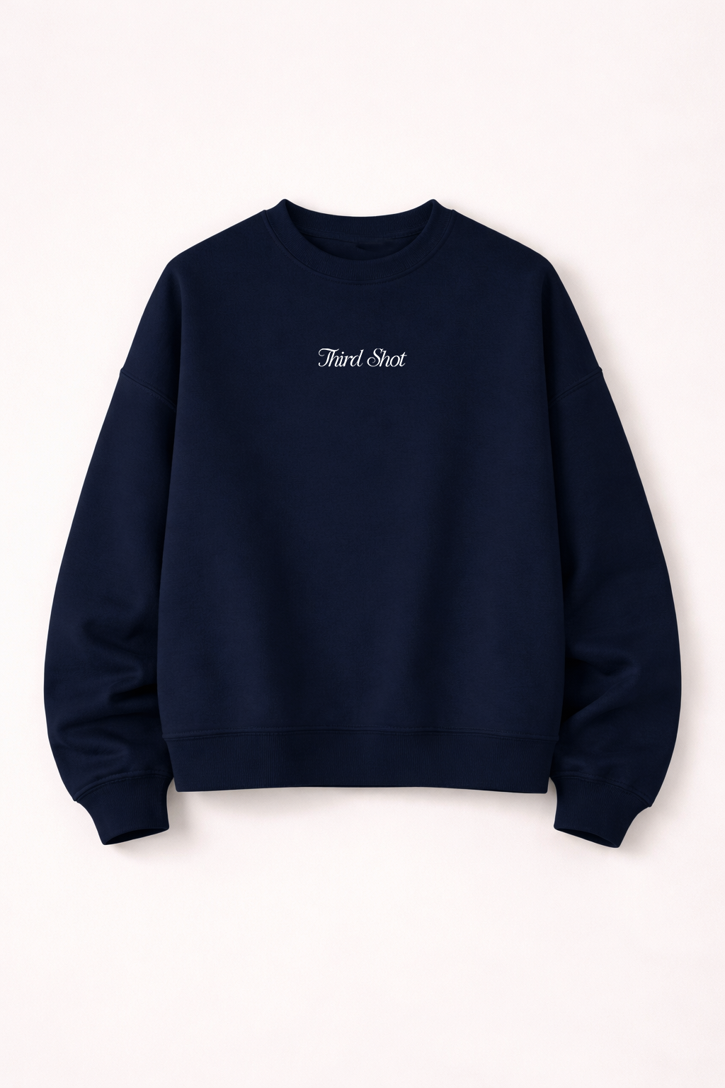 Relaxed women’s cotton modal crewneck