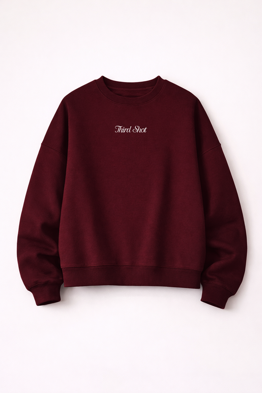 Relaxed women’s cotton modal crewneck