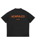 Acapulco Origins T-shirt - Black and Orange