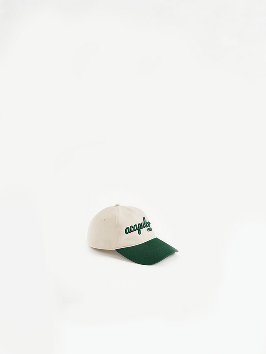 Acapulco Embroidered Cap - Green