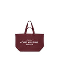 The Court & Culture Tote – Burgundy