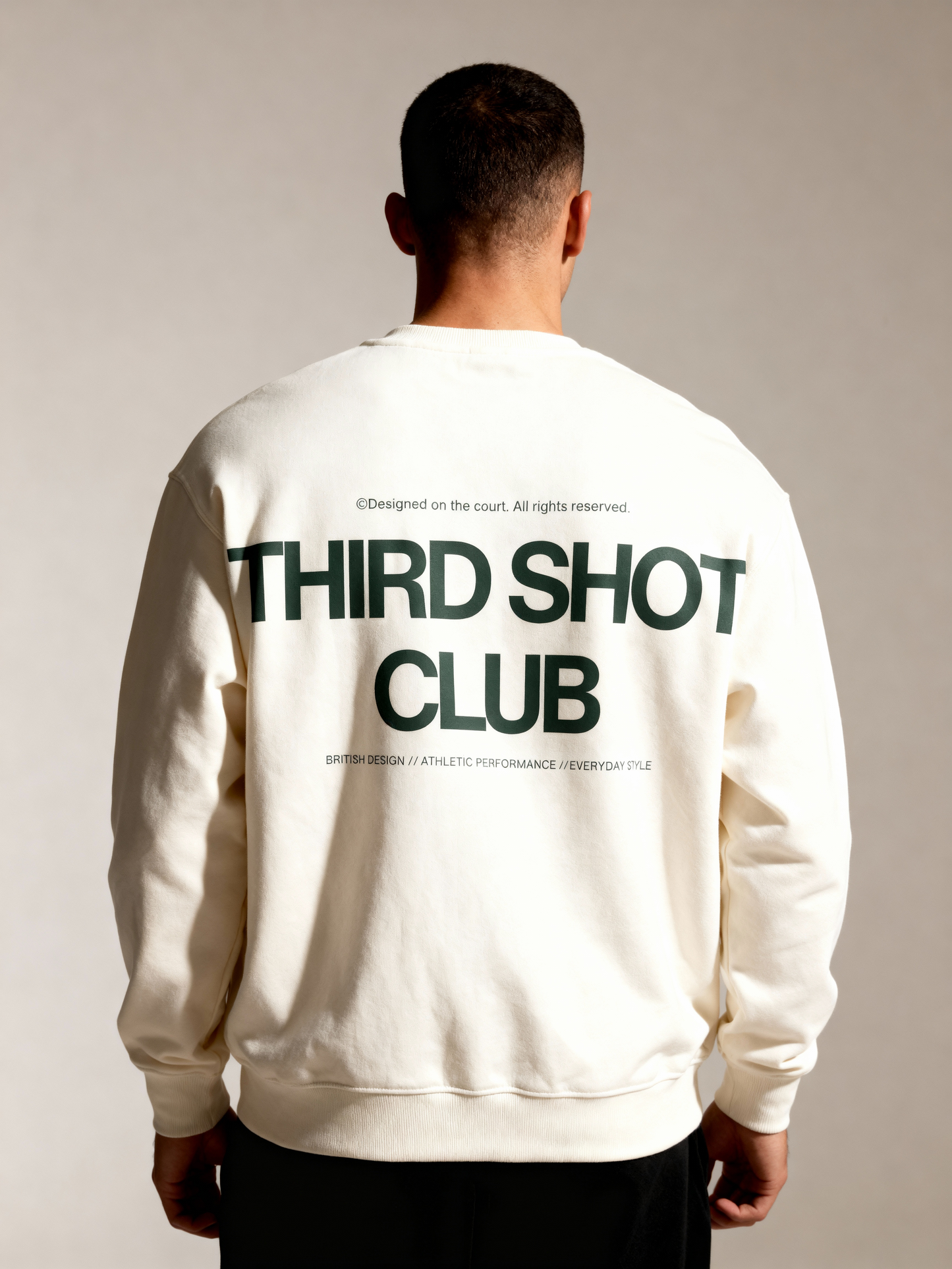 Third Shot Club Oversized Crew