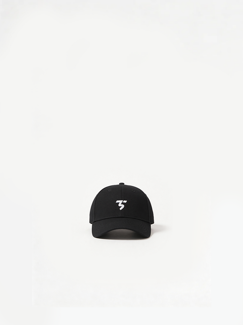 Low-profile Cap in Black — Third Shot UK pickleball & padel cap