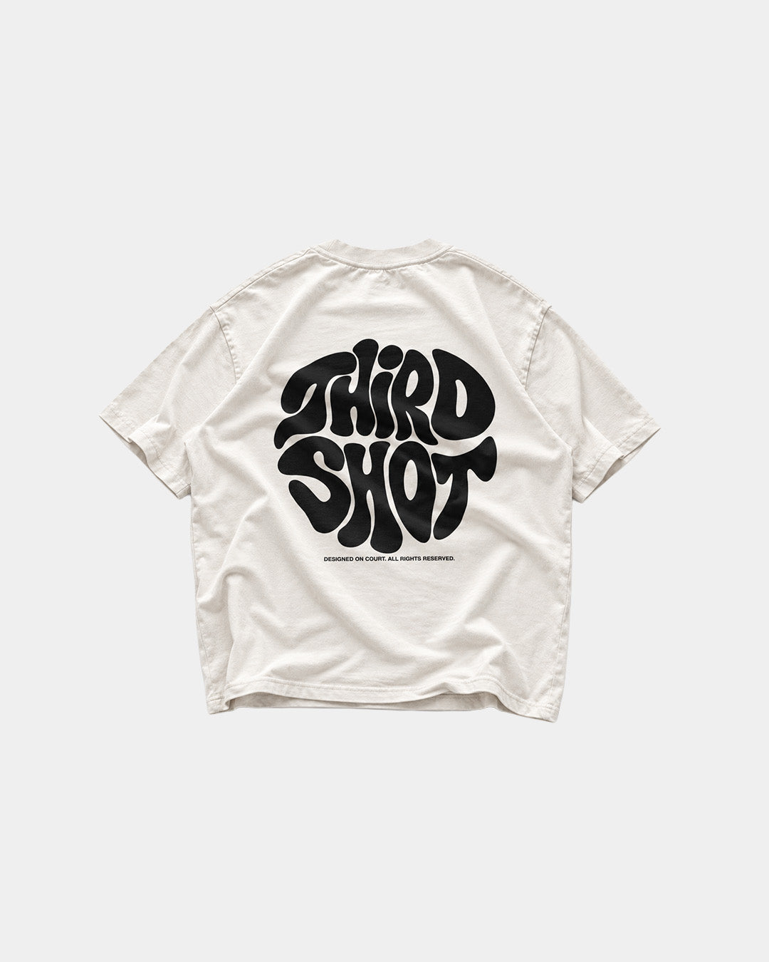 Retro Tee - White and Black